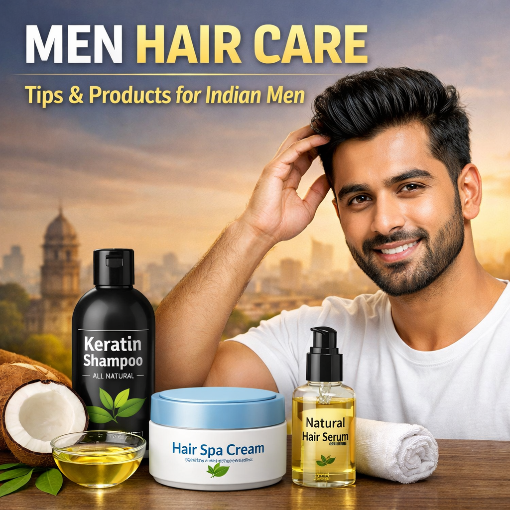 The Ultimate Natural Hair Care Guide for Indian Men