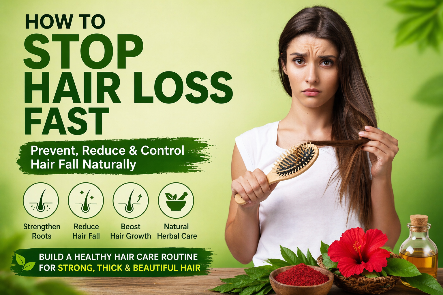 How to Stop Hair Loss