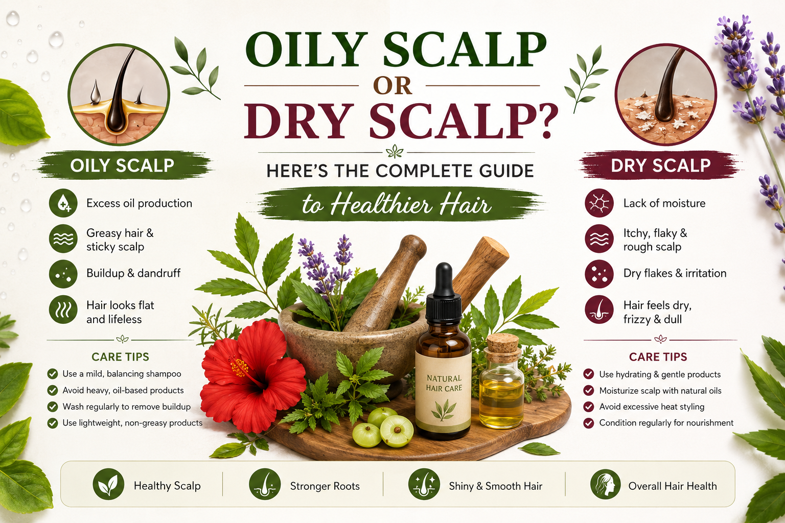 Oily Scalp or Dry Scalp? Here’s the Complete Guide to Healthier Hair