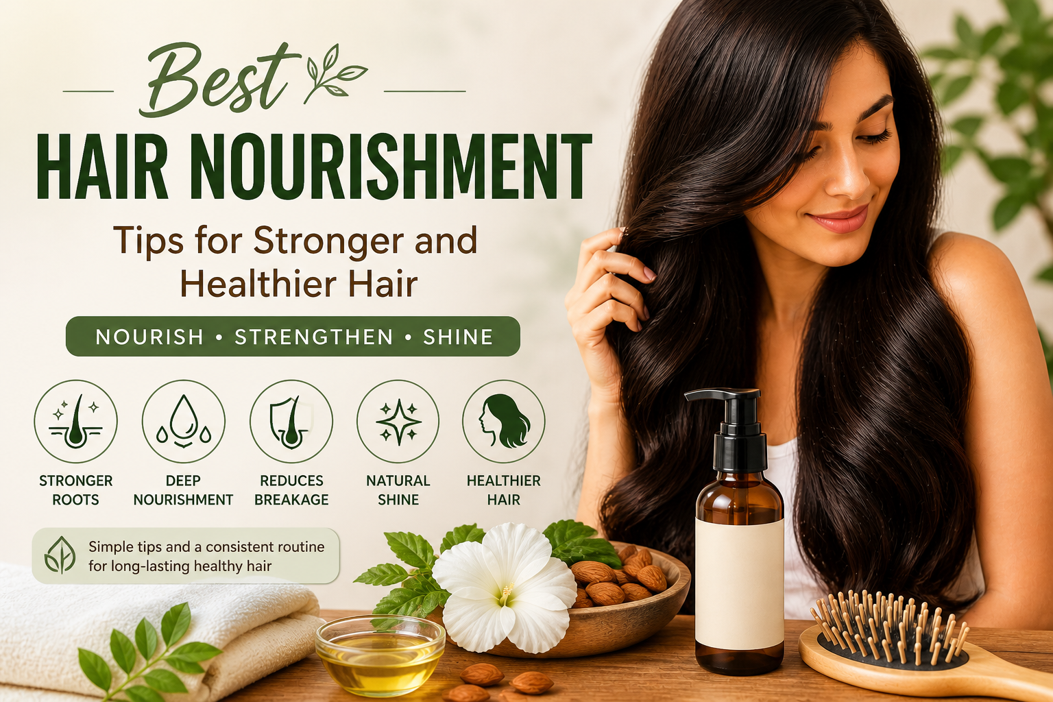 Best Hair Nourishment Tips for Stronger and Healthier Hair